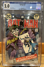 Batman 251 (1973) - CGC 2.0 - Bronze Age Key - Neal Adams Classic Joker Cover picture