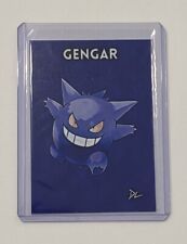 Gengar Limited Edition Artist Signed Pokemon Trading Card 4/10 picture