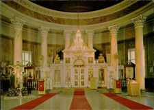 Turku Finland Postcard Aleksandran Kirkko Church Interior Unposted picture