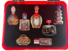Vintage 1980s World of Scents 7 Designer Fragrance Mini's Gucci Klein Maxim More picture