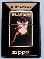 Vintage October 1971 Playboy Magazine Cover Zippo Lighter NEW In Box Rare Pinup picture