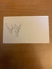 DAVE HUTCHISON - HOCKEY - AUTHENTIC AUTOGRAPH SIGNED- B4586 picture