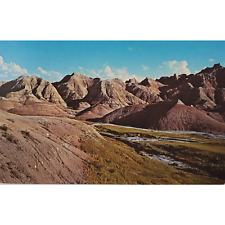 Badlands National Monument Rapid City SD Postcard Posted 1986 picture