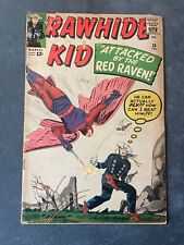 Rawhide Kid #38 1963 Marvel Comic Book Key Issue Red Raven Western Jack Kirby GD picture