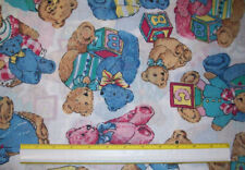 Vintage Cotton Blend Nursery Decor Fabric 4 Yards x 45