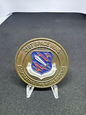 RARE 21ST Space Wing - Dominating the High Ground Challenge Coin C10 picture