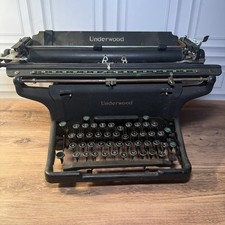 Vintage Underwood Standard Model S Desktop Manual Typewriter Parts Repair Only picture