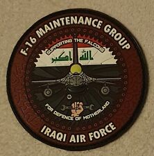 IRAQ AIRFORCE F 16 PVC  RARE PATCH picture