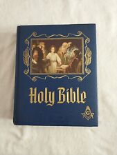 Masonic Holy Bible Freemason Art Master Reference Edition Red Letter Heirloom 71 picture