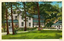 Dr. D.L. Smith's Baby Hospital Saluda NC Vintage Linen Postcard picture
