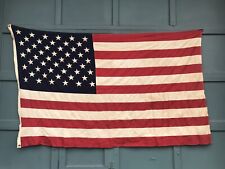 Vintage XL 50 Star Bulldog Bunting 5' x 8’ American Flag USA Martha’s Vineyard picture