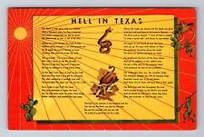 TX-Texas, General Greetings, Antique, Vintage Souvenir Postcard picture