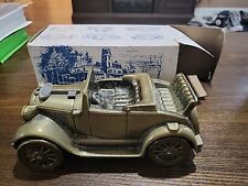 1974 BANTHRICO'S 1929 MODEL A FORD CAST METAL CAR COIN BANK VTG RARE picture