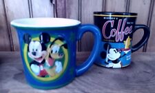 Two Cool DISNEY Coffee Mugs.  Collectible - Practical -Clean & Cool picture