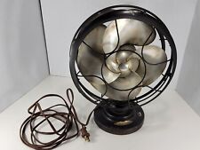 Antique Emerson Silver Swan 10” Oscillating Fan (5250-C) Art Deco - Working picture
