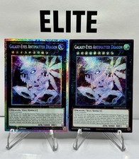 Yugioh Galaxy-Eyes Antimatter Dragon Starlight + Secret Rare MAMO-EN124 1st Ed picture