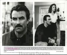 1989 Press Photo Tom Selleck and Laila Robins star in 