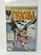 The Savage Return Of Dracula #1 Marvel Comics 1992 Modern Age, Boarded picture