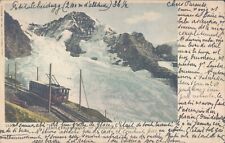 SWITZERLAND Jungfraubahn 1901 litho PC picture