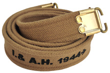 (Pack of 16 ) WW2 British Canvas Lee Enfield Rifle Sling Khaki Color picture