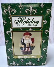 Vintage Christmas Holiday World Bazaars Inc Collection Collectible Santa Golfing picture