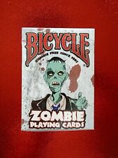 Bicycle Zombie Playing Cards Contains 52 Tips to Survive A Zombie Attack NEW picture