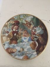 1993 Bradex The Mad Tea Party Collectors Plate Classic Fairy Tales  picture