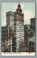 Gillender Building, New York City, New York, NY Vintage Postcard Posted 1910 picture