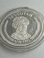 SEQUOYAH 1776-1843 COIN INVENTION OF CHEROKEE ALPHABET  picture