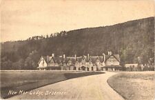 Panoramic View of New Mar Lodge, Braemar, Aberdeenshire, Scotland Postcard picture
