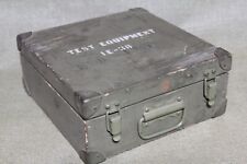 WW2 ARMY SIGNAL CORPS WW2 CH-324 CHEST RADIO TEST EQUIPMENT IE-36 1944 KIT picture