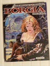 Borgia Hardcover Book Heavy Metal Manara Power And Incest picture