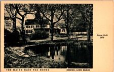Postcard Maine Maid Tea House Jericho Long Island NY New York Millridge Inn G614 picture