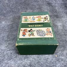 Vintage 1965 The WONDERFUL WORLDS Of DISNEY Hardcovers 4 Book Box Set picture