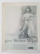 1955 women's MOJUD Hosiery stockings give Mother Mother's Day vintage fashion ad picture