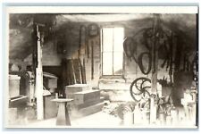 c1910's Farm Storage Larehouse Interior RPPC Photo Unposted Antique Postcard picture