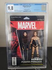 HEROES REBORN #2 CGC 9.8 GRADED POWER PRINCESS ACTION FIGURE VARIANT COVER picture