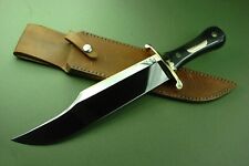 Alamo Musso Bowie Knife Handmade D2 Steel Hunting Survival Outdoor Bowie Knife picture