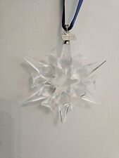 2007 Swarovski Large Annual Crystal Snowflake Christmas Ornament picture