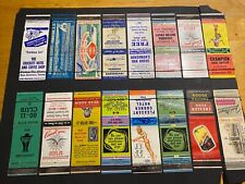 Vintage Matchbook Covers Motels-Inns-Diners-Hotels-Travel LOT OF 32 Excellent picture