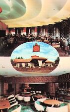 Beaverton OR Hong's Cantonese Pavilion Restaurant Interior Vtg Postcard E6 picture