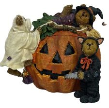 Boyds Bears Meenie, Miney, Moe with Jack… Boo Halloween Figurine picture