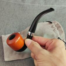 1pcs Vintage Red Wood Tobacco Smoking Pipes Accessories Wooden Gift Men Pipe picture
