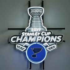 St. Louis Blues Hockey Neon Sign 24x20 Lamp Home Bar Pub Store Wall Decor picture