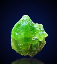 V Shape Olive Green Peridot Crystals, Terminated Green Peridot Crystal, Raw Peri picture