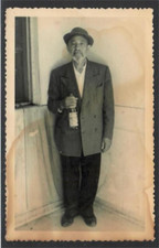 Juif Israel - Jewish Judaica photo 9x14cm Hebrew A souvenir from a circumcision picture