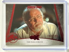 The Flea Circus #17, Cryptozoic CZX Jurassic Park, Red Base Parallel, /199 picture