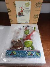 Jim Shore How The Grinch Stole Christmas Juggling Gifts Into Bag Figurine, 8.58