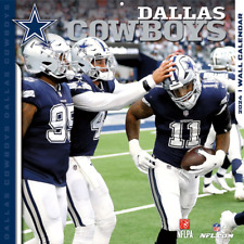 Dallas Cowboys 2024 WALL CALENDAR Official NFL NFLPA Turner New in Shrink Wrap picture