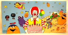 VINTAGE 1992 Ronald McDonald Birthday Party Hat - BRAND NEW, MINT CONDITION picture